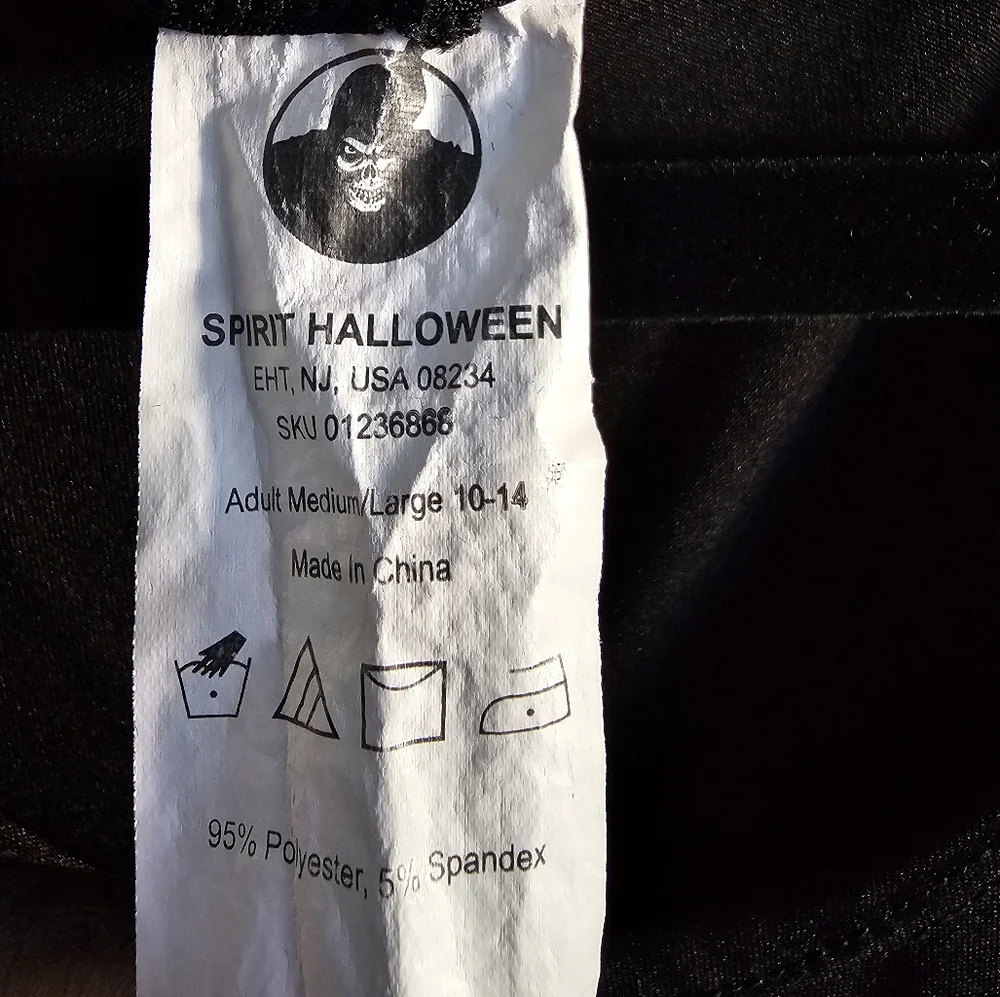 Women's Bone Appétit Skeleton Long Dress Costume - Picture 7 of 10